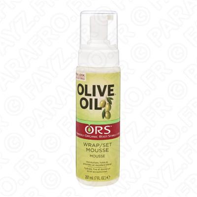 Mousse Fixante Hydratante à l'Huile d'Olive