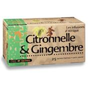 Infusion d'Afrique Citronnelle & Gingembre