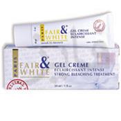 Gel Crème éclaircissant Intense